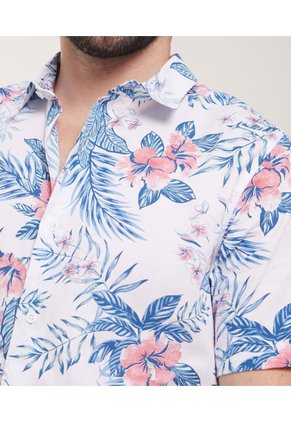 Camisa Para Hombre Manga Corta Sin Bolsillo Color Azul Claro Marca Patprimo #44012951