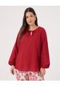 Blusa Para Mujer Manga 3/4 Color Rojo Marca Patprimo #14121391 de Patprimo