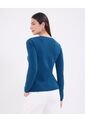 Saco Para Mujer Cuello Redondo Color Azul Marca Patprimo #30330629 de Patprimo