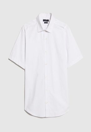 Camisa Para Hombre Manga Corta Sin Bolsillo Color Blanco Marca Patprimo #44012953