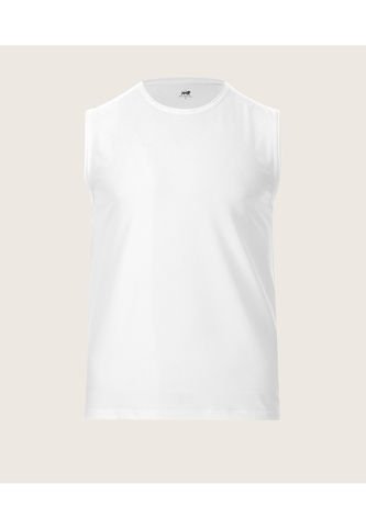 Camiseta Interior Para Hombre Interior M/Sisa Lisa Color Blanco Marca Patprimo #44020023 Patprimo