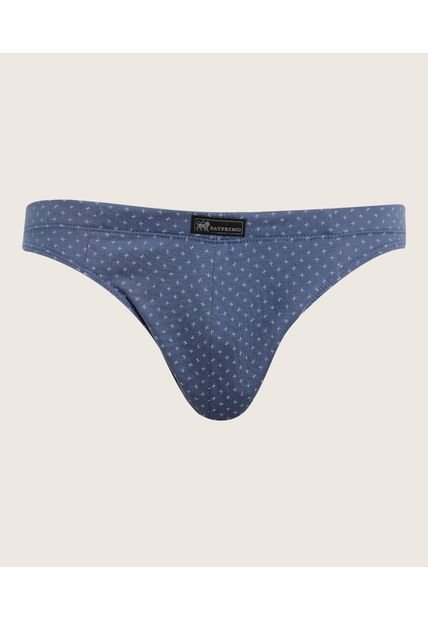 Tanga X1 Hombre Patprimo Azul Poliéster 10054-H0007