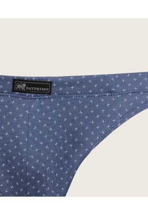 Tanga X1 Hombre Patprimo Azul Poliéster 10054-H0007