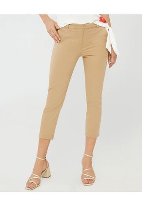 Pantalón Para Mujer Capri Color Café Claro Marca Patprimo #30071785