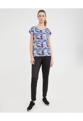 Camiseta Para Mujer Manga Corta Color Azul  Marca Patprimo #30092645 Patprimo