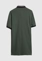 Polo Cuello Mao Con Bolsillo Hombre Patprimo Verde 44112570-61364 de Patprimo