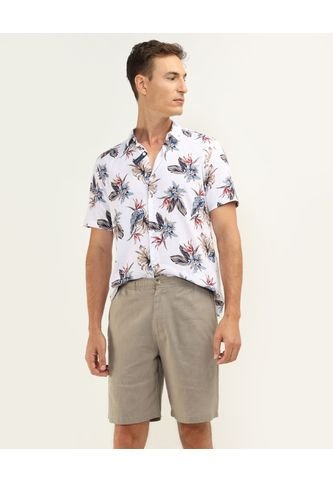 Bermuda Para Hombre Regular Corto Color Negro Marca Patprimo #44100460 Patprimo