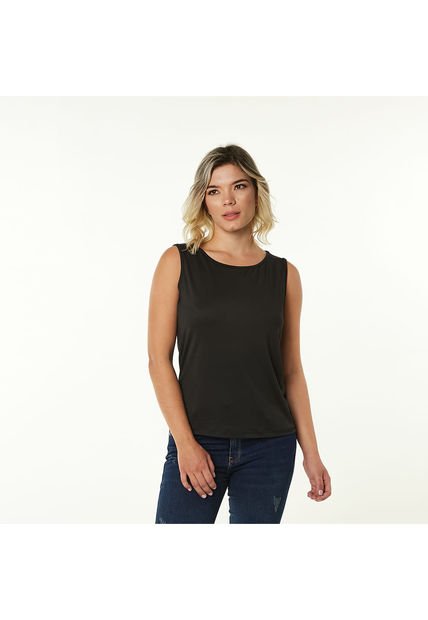 CAMISETA PATPRIMO MUJER 30220011-10 NEGRO Talla 16