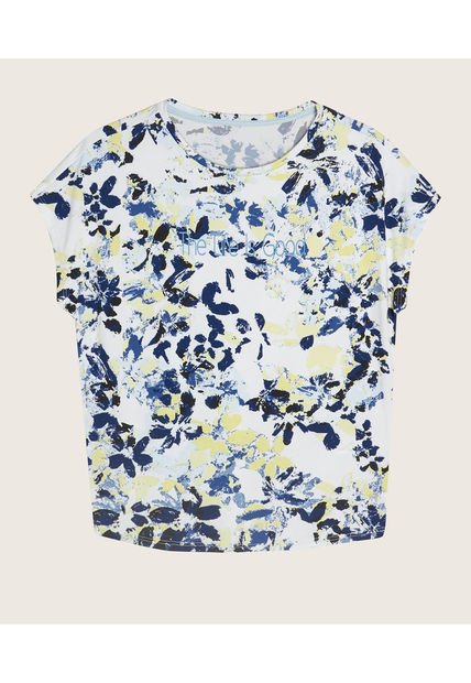 Camiseta Para Mujer Manga Corta Color Azul  Marca Patprimo #30093007