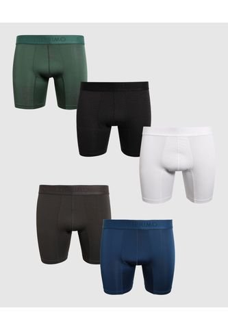 Boxer X5 Para Hombre Filete Medio Color Verde Marca Patprimo #44000465 Patprimo