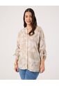 Blusa Para Mujer Manga 3/4 Color Beige Marca Patprimo #14121387 de Patprimo
