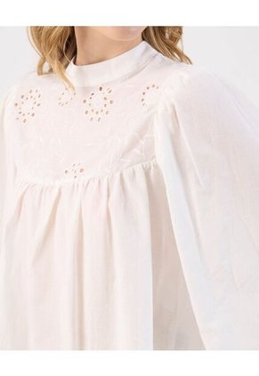 Blusa Para Mujer Manga Larga Color Blanco Marca Patprimo #30123624