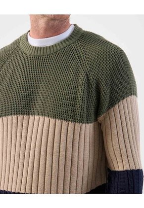 Buzo  Para Hombre Cuello Redondo Color Verde Marca Patprimo #44060319