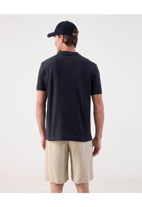 Camiseta  Para Hombre Manga Corta Cuello Redondo Color Azul Marca Patprimo #44097311