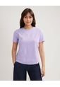 Camiseta Para Mujer Patprimo Color Morado Material 62% Poliéster 34% Algodón 4% Elastano de Patprimo
