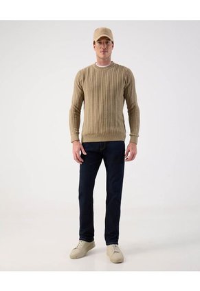 Saco  Para Hombre Cuello Redondo Color Beige Marca Patprimo #44330238