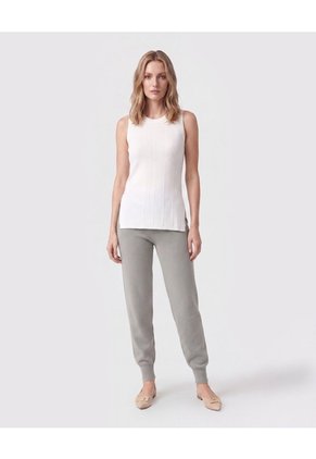 Pantalón Jogger En Tejido De Punto Para Mujer Para Mujer Verde Patprimo