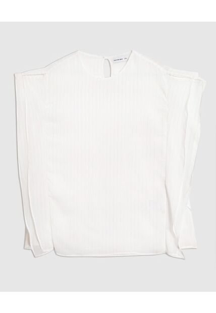 Blusa  Para Mujer Manga Corta Color Blanco Marca Patprimo #30123643