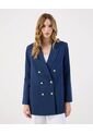 Chaqueta  Para Mujer Blazer Color Azul Marca Patprimo #30080593 de Patprimo