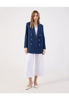 Chaqueta Para Mujer Blazer Color Azul Marca Patprimo #30080593