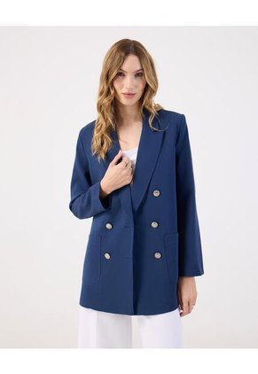 Chaqueta Para Mujer Blazer Color Azul Marca Patprimo #30080593