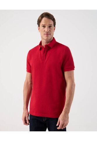 Polo  Para Hombre Cuello Tejido Sin Bolsillo Color Rojo Marca Patprimo #44117227 Patprimo
