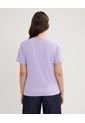 Camiseta Para Mujer Patprimo Color Morado Material 62% Poliéster 34% Algodón 4% Elastano de Patprimo