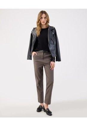 Pantalón  Para Mujer Chino Color Café Marca Patprimo #30072053