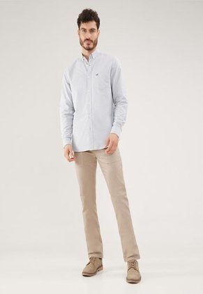 Camisa Para Hombre Manga Larga Con Bolsillo Color Verde  Marca Patprimo #44012962