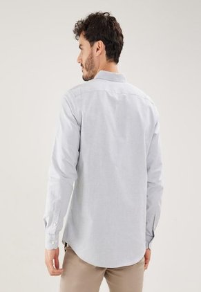 Camisa Para Hombre Manga Larga Con Bolsillo Color Verde  Marca Patprimo #44012962