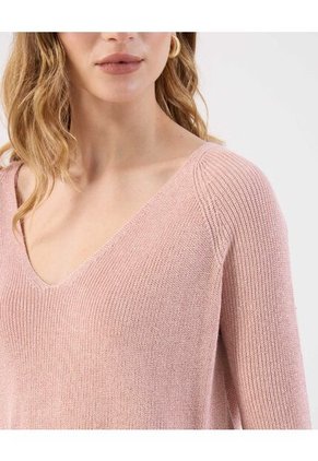 Saco  Para Mujer Cuello V Color Rosa Marca Patprimo #30330655