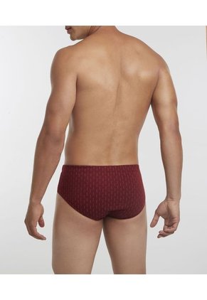 Pantalóncillo X1 Para Hombre Clasico Color Vino Marca Patprimo #10044