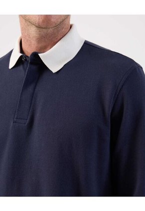 Buzo  Para Hombre Cuello Tejido Color Azul Marca Patprimo #44060325