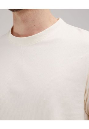 Camiseta Para Hombre Patprimo Color Crema Material Algodón 95%-Elastano 5%