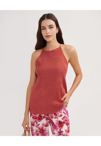 Blusa Para Mujer Manga Sisa Color Vino Marca Patprimo #30123288 Patprimo