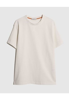 Camiseta Para Hombre Patprimo Color Crema Material Algodón 95%-Elastano 5%