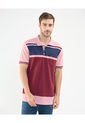 Polo Para Hombre Cuello Tejido Con Bolsillo Color Vino Marca Patprimo #44112629 de Patprimo