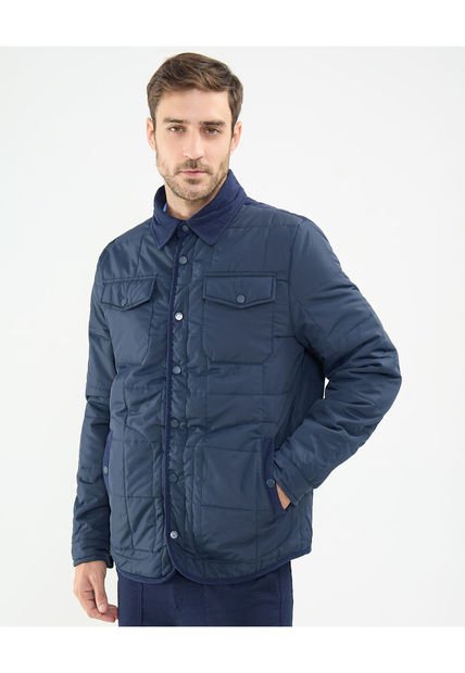 Chaqueta Para Hombre Acolchada Color Azul  Marca Patprimo #44080298