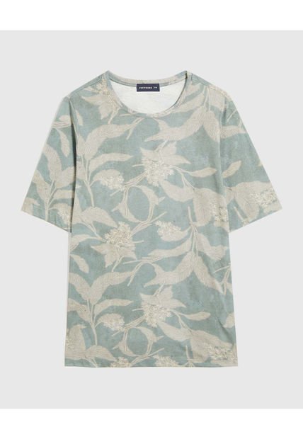 Camiseta Para Mujer Manga Corta Cuello Redondo Color Verde Marca Patprimo #14091421