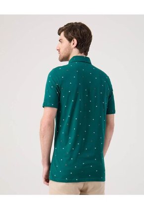 Polo Para Hombre Cuello Tejido Con Bolsillo Color Verde Marca Patprimo #44112741