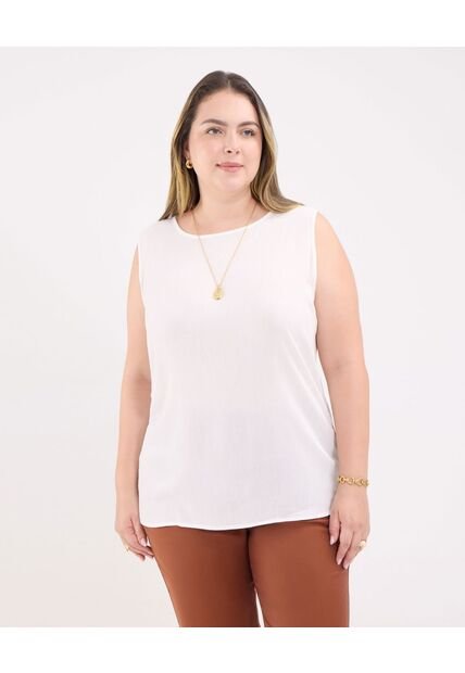 Blusa Para Mujer Manga Sisa Color Blanco Marca Patprimo #14121393