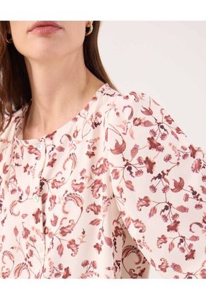 Blusa Para Mujer Manga 3/4 Color Crema Marca Patprimo #30123607