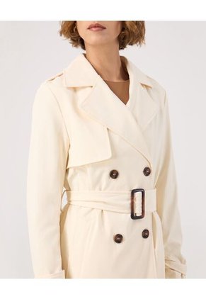 Chaqueta Para Mujer Trench Color Crema Marca Patprimo #30080571