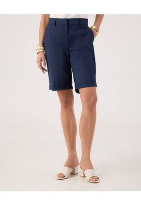 Bermuda Para Mujer Regular Largo Color Azul Marca Patprimo #30100401