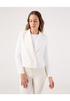 Blazer Para Mujer  Color Blanco Marca Patprimo #30400139