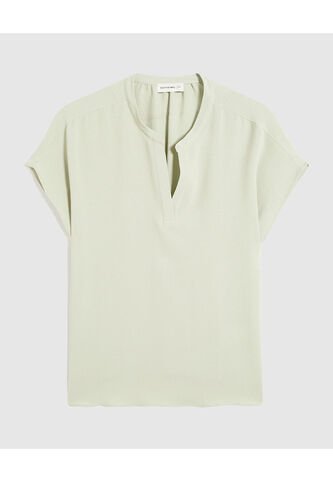 Blusa Para Mujer Manga Corta Color Verde Marca Patprimo #14121389 Patprimo