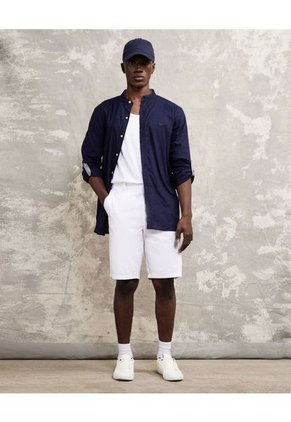 Camisa Para Hombre Manga Larga Sin Bolsillo Color Azul  Marca Patprimo #44012907