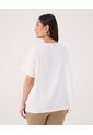 Blusa Para Mujer Manga Corta Color Blanco Marca Patprimo #14121411 de Patprimo