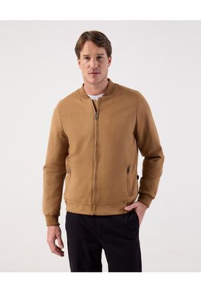 Chaqueta  Para Hombre Bomber Color Café Marca Patprimo #44080333