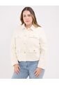 Chaqueta Para Mujer Desestructurada Color Crema Marca Patprimo #14080143 de Patprimo